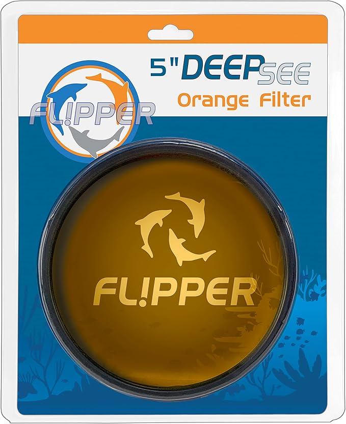 Flipper DeepSee Black Viewer Orange Filter Accessory