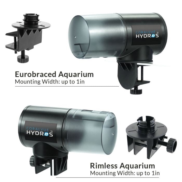 NEW HYDROS Drive Port Automatic Fish Feeder – Smart Aquarium Feeding System