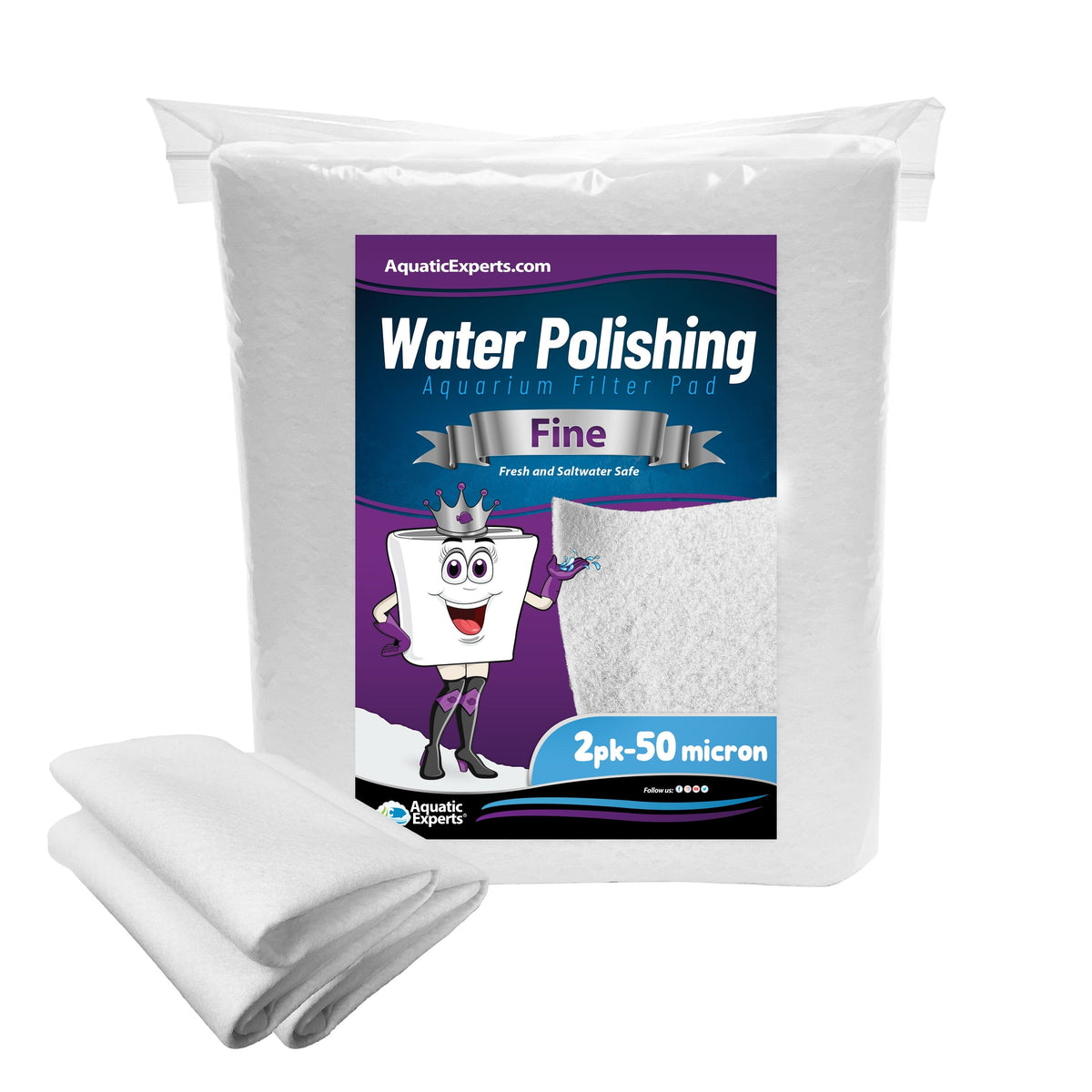 Aquarium Polishing Pad 24x36 Cut-to-Fit for Crystal Clear Water | Aquatic Experts