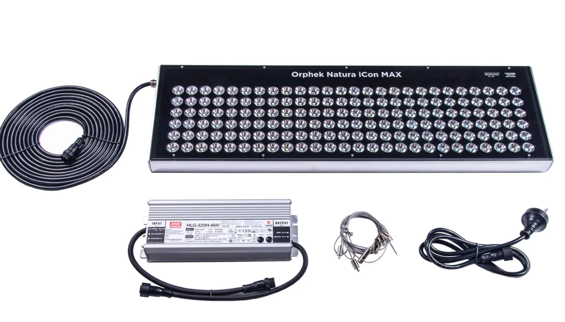 Orphek Natura iCon MAX 290W Reef Aquarium LED Light