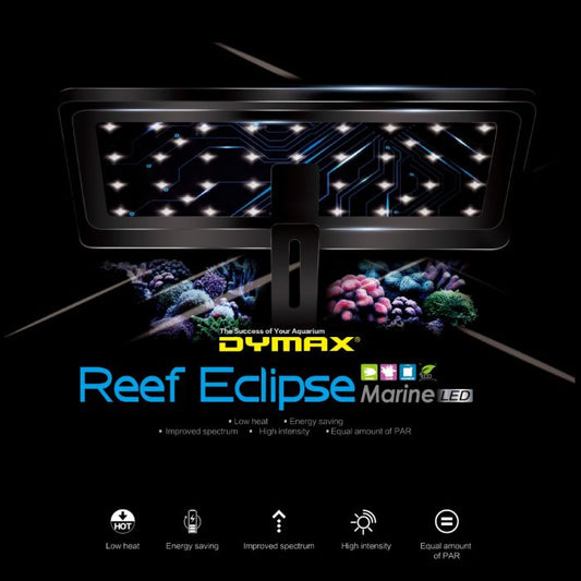 Dymax Reef Eclipse Marine LED Aquarium Light Nano Reef Lighting (Up to 15 Gallons)