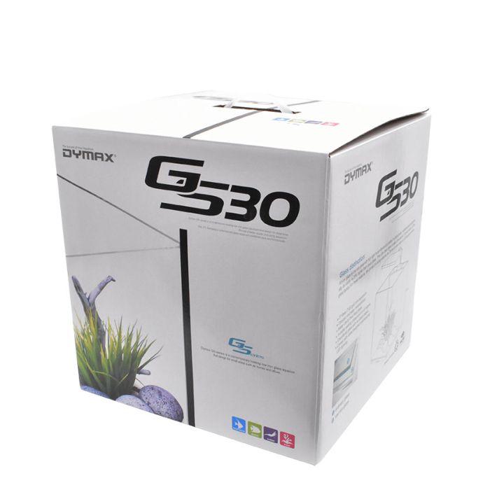 Dymax GS30 7 Gallon Cube Glass Aquarium
