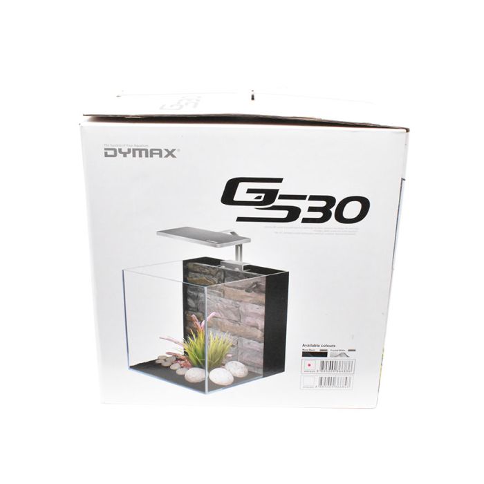 Dymax GS30 7 Gallon Cube Glass Aquarium