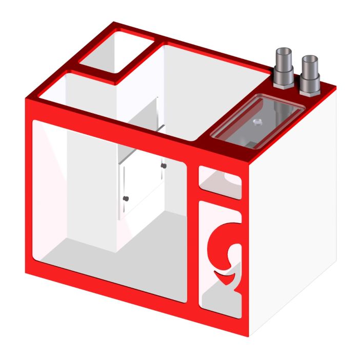 Reef Octopus OCTO LUX T60 32 Gallon Complete Aquarium System – All-In-One Reef-Ready Setup